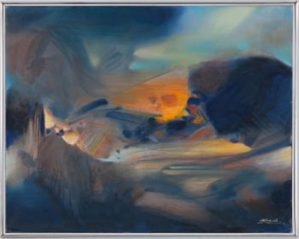 Composition, hiver by Chu Teh-Chun