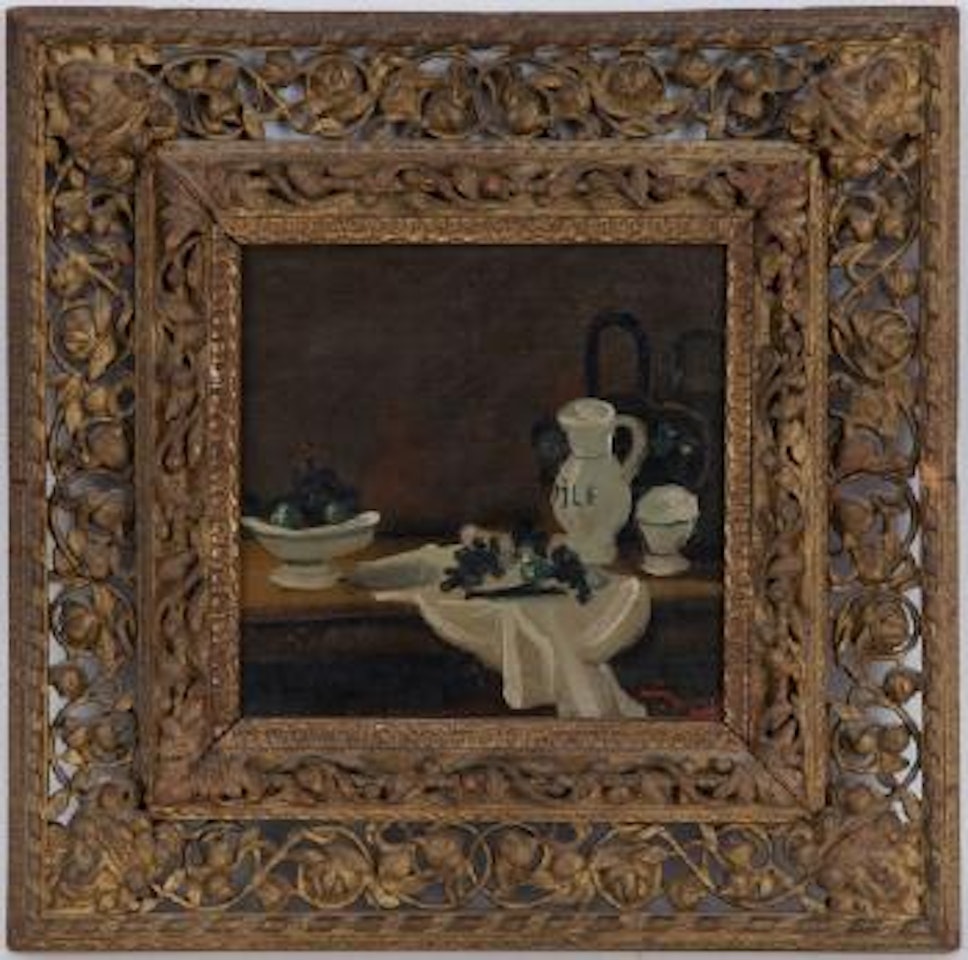 Pichet, panier et coupe de fruits by Andre Derain