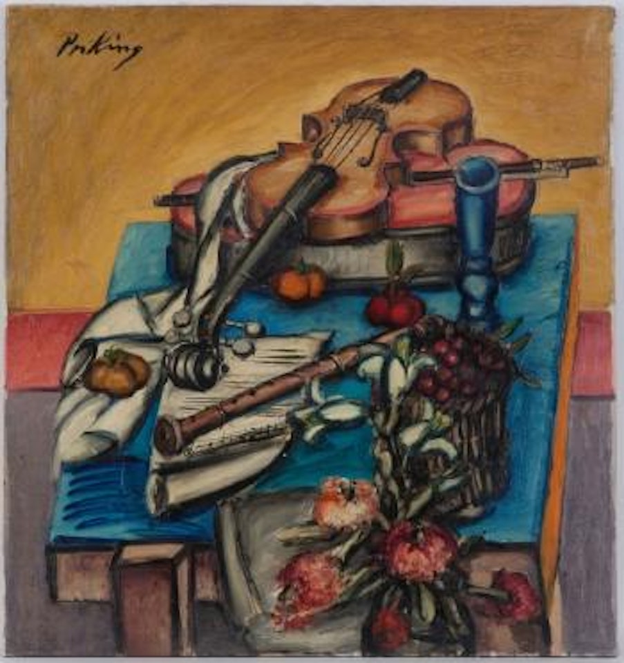Nature morte aux violons by Franz Priking