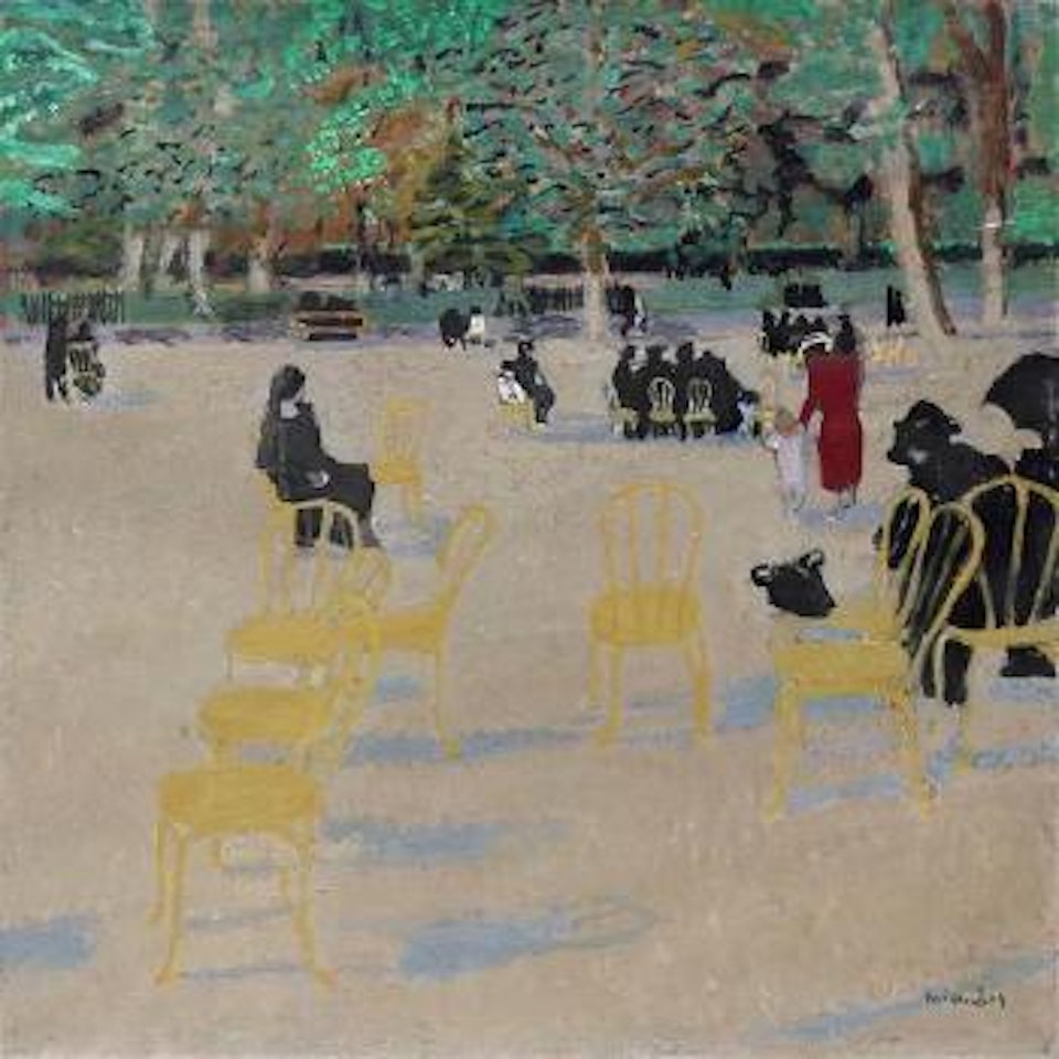 In the park by Maurice Brianchon