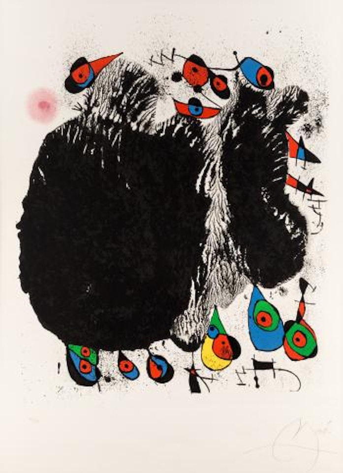 La cascada aux oiseaux by Joan Miró