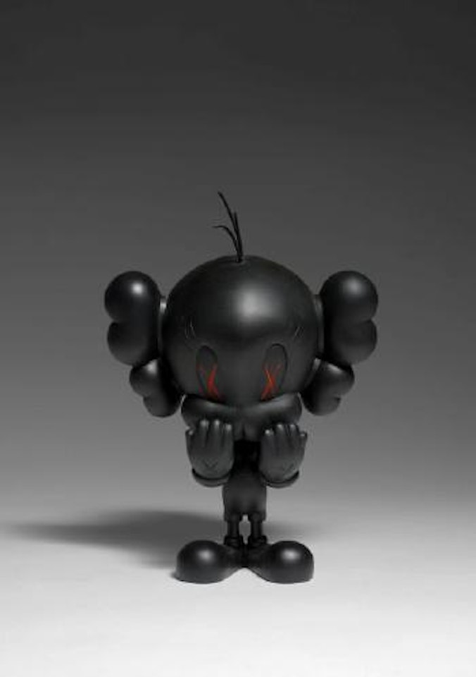 Tweety (noir) by Kaws