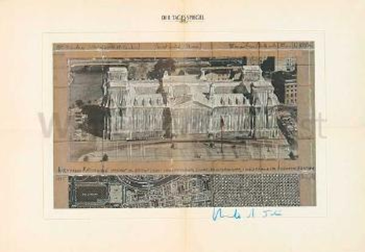 Wrapped Reichstag by Christo