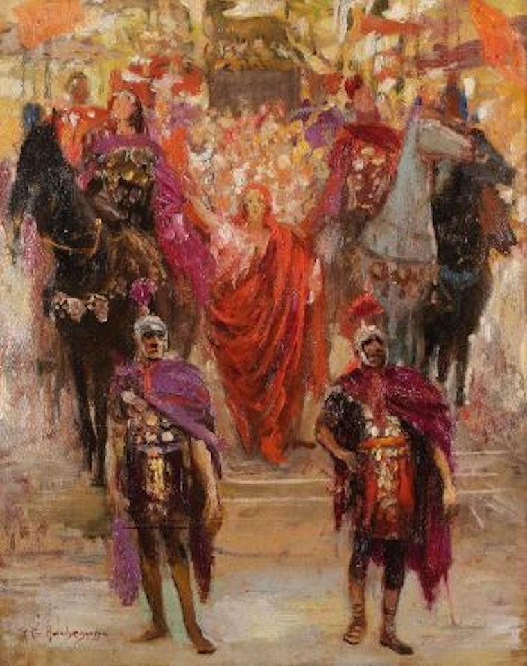 Fête orientale by Georges Antoine Rochegrosse