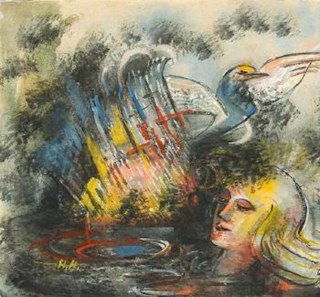 Leda und der Schwan by Hannah Höch