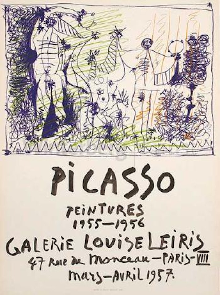 Picasso Peintures 1955-1956 by Pablo Picasso