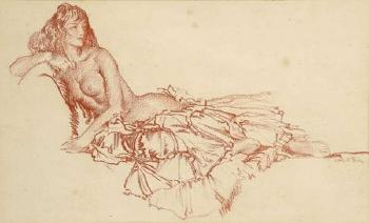 Reclining nude by William Russell Flint