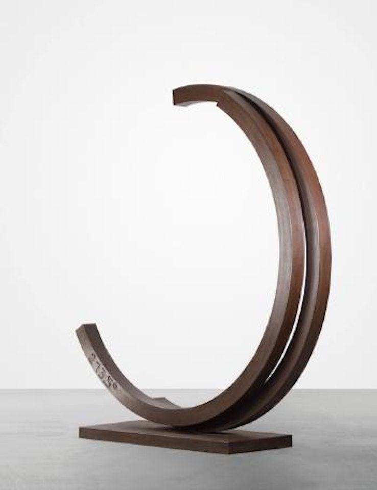 Two Arcs of 213.5º by Bernar Venet