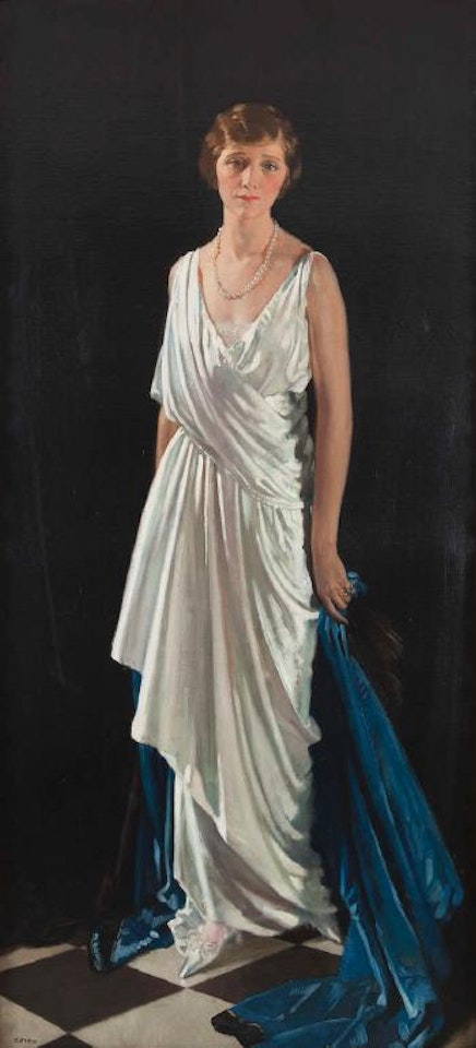 Portrait of Mrs Oscar Lewisohn, formerly Miss Edna May by William Orpen