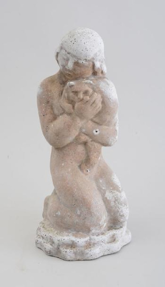 Girl with Cat by William Zorach