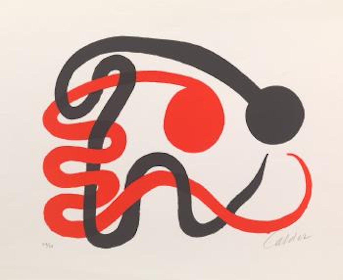 Deux Serpents by Alexander Calder