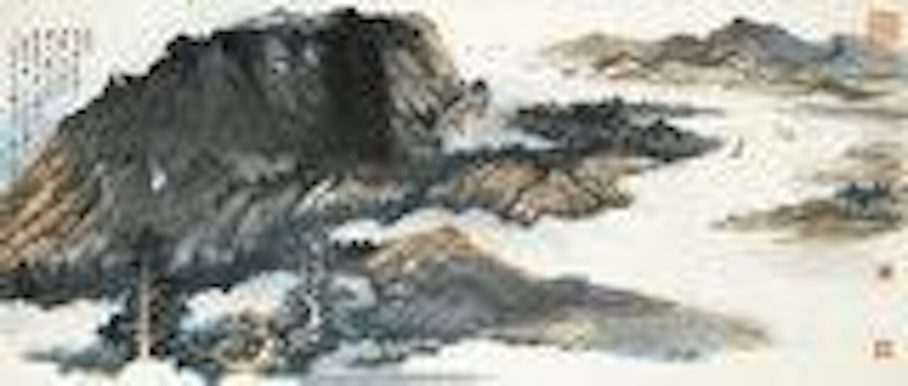 Return of Fishing Boats by Zhang Daqian