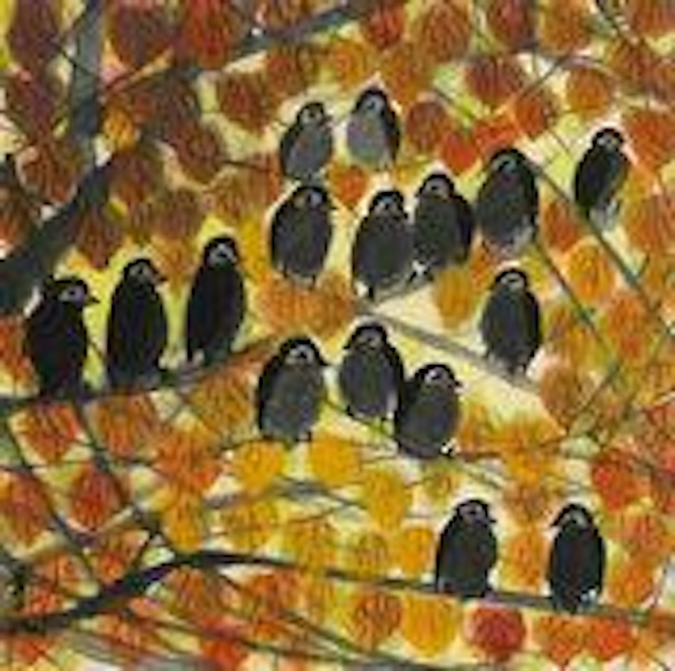 Cheerful Morning Chorus by Lin Fengmian