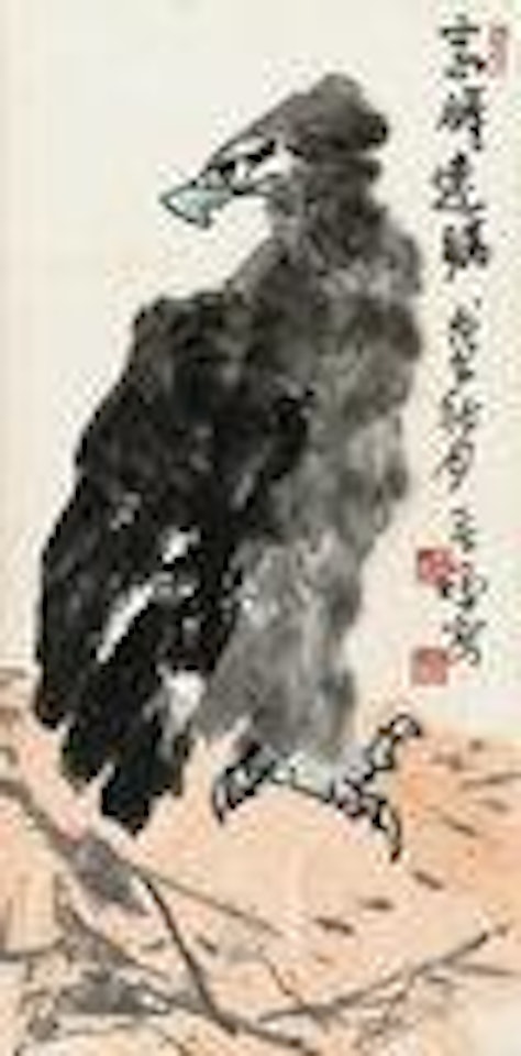 An Eagle by Li Kuchan