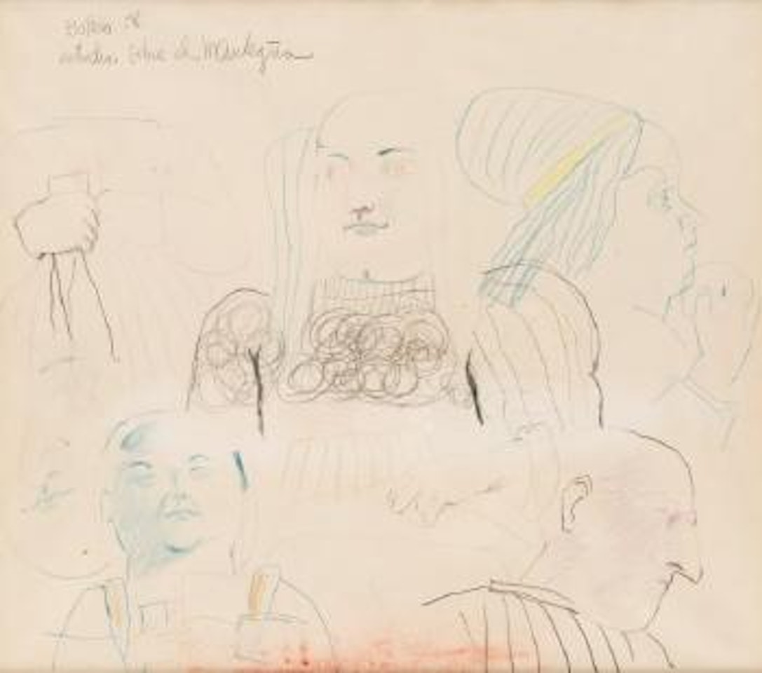 Study After Mantegna, 1958 by Fernando Botero