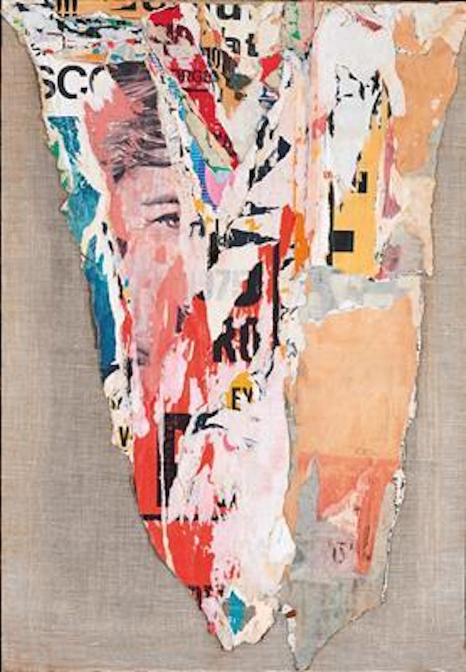 Senza titolo by Mimmo Rotella