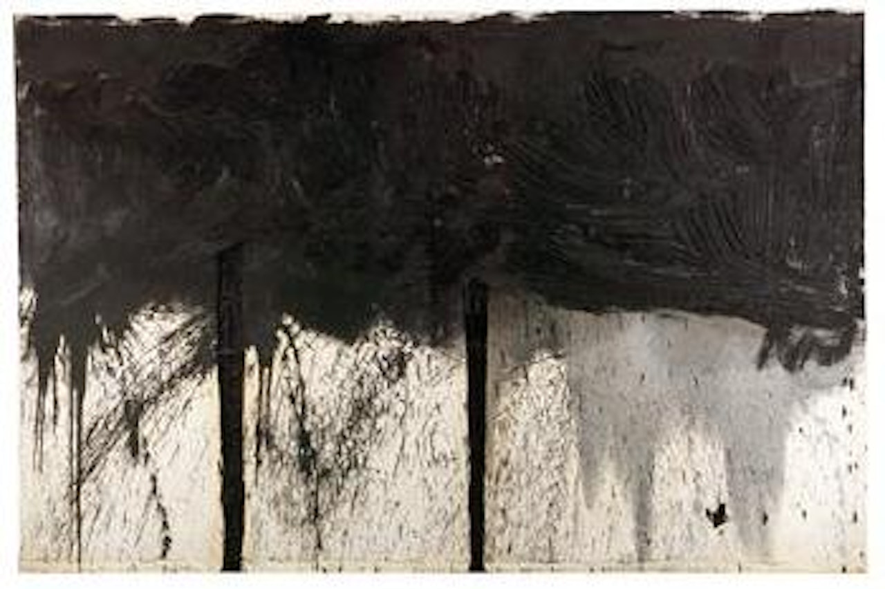 Action painting by Hermann Nitsch