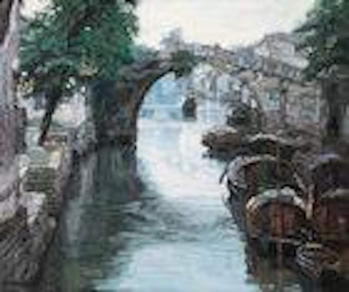 Dream on Riverside by Chen Yifei