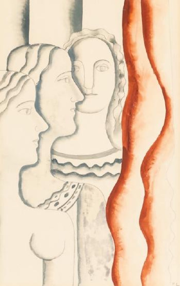 Untitled (Three Women) by Fernand Leger