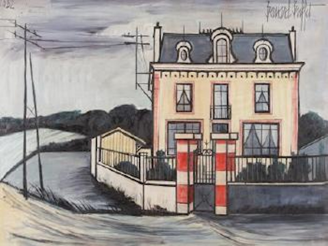 Maison dans la campagne by Bernard Buffet