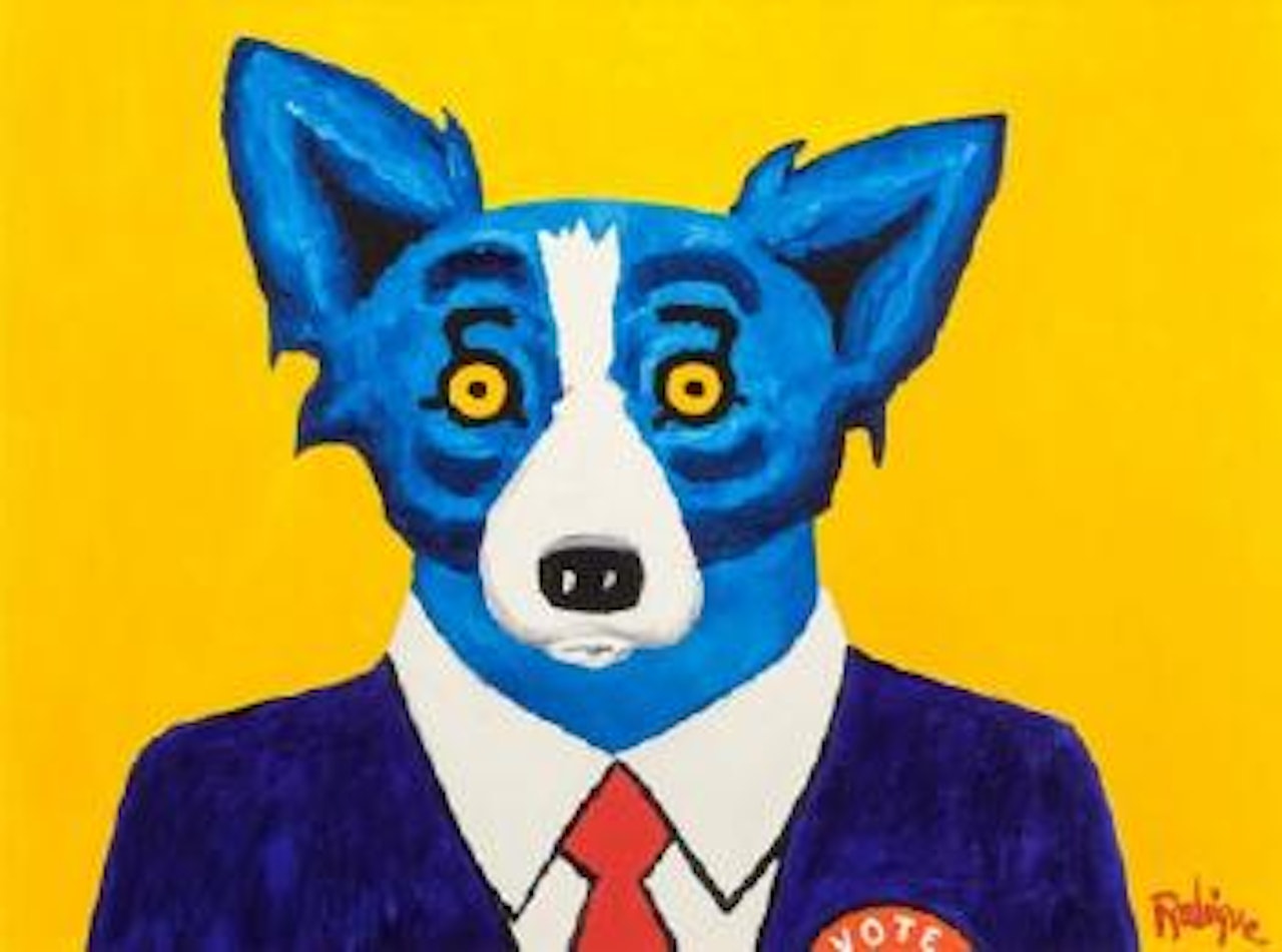I Am Just a Regular Red-Blooded American by George Rodrigue