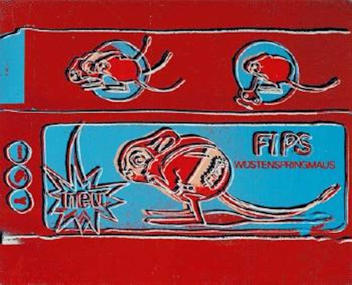 FIPS Mouse (Wüstenspringmaus), (from Toy Painting) by Andy Warhol