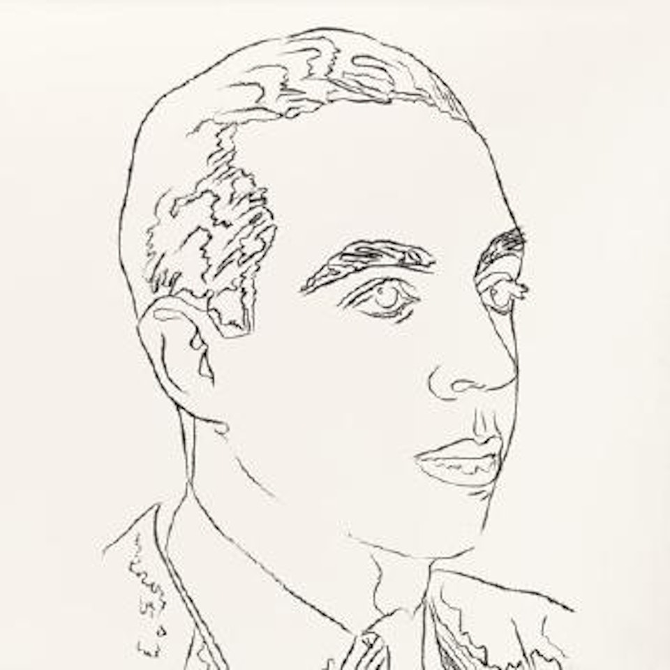 Vincente Minnelli by Andy Warhol