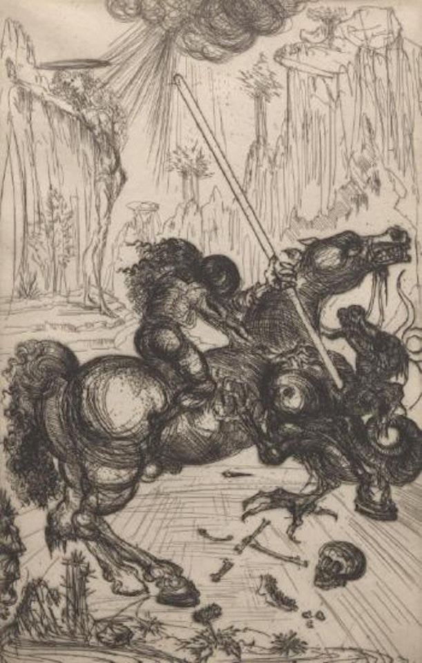 St. George and the Dragon by Salvador Dali