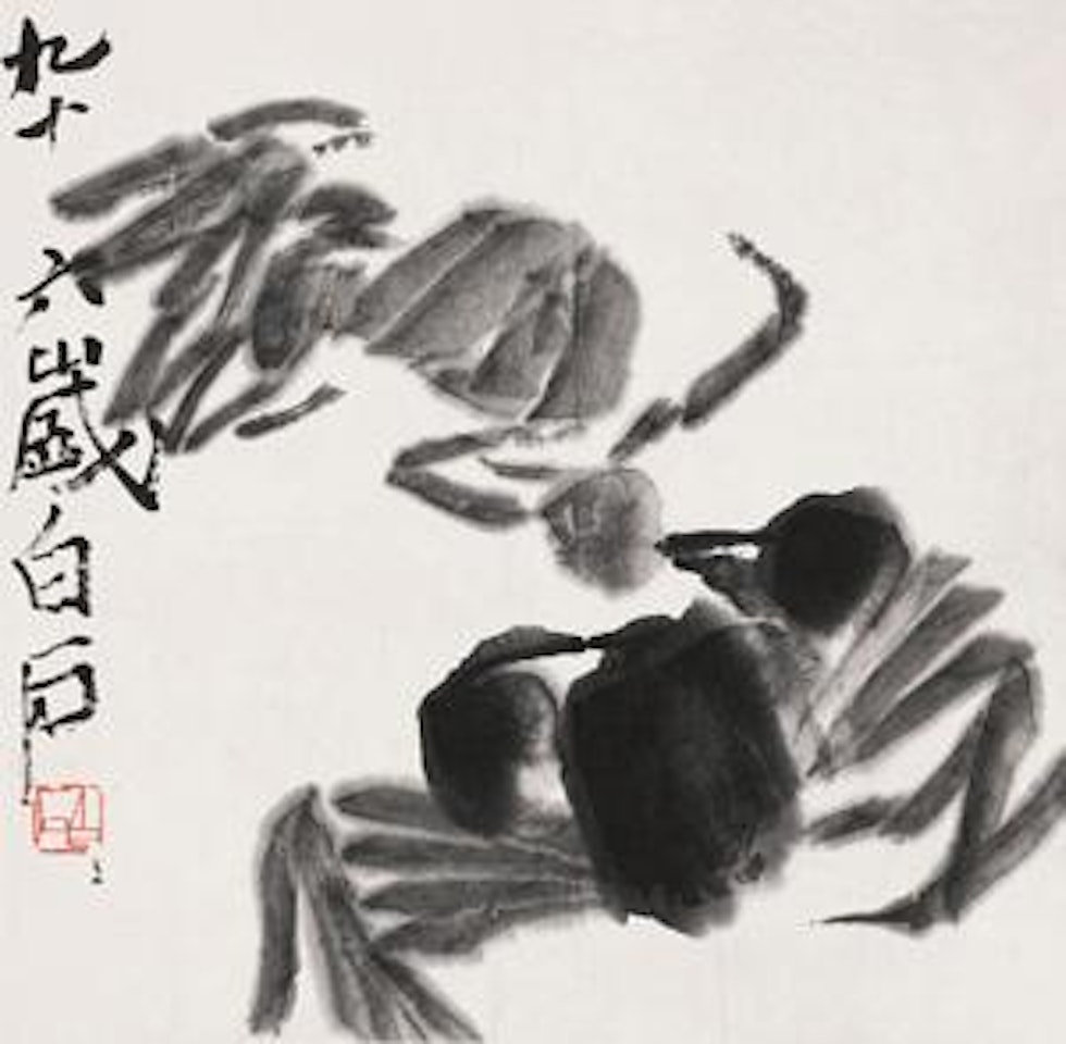 Ink Crabs by Qi Baishi