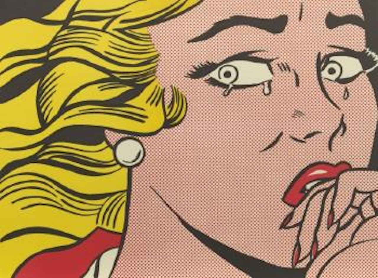 Crying Girl by Roy Lichtenstein