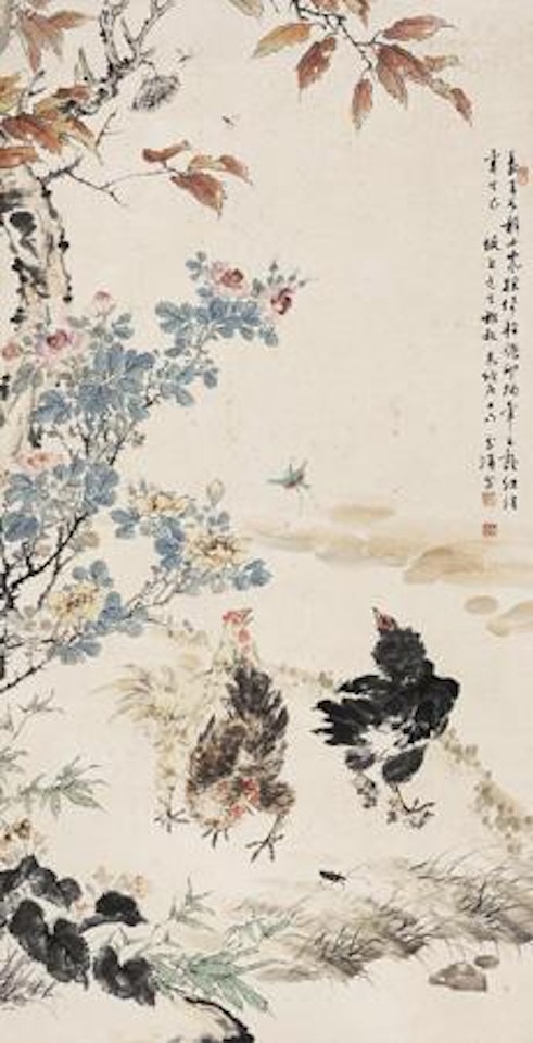 Chickens by Wang Xuetao