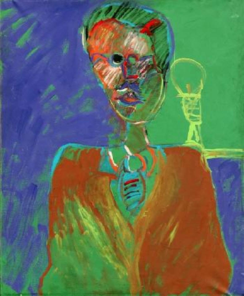 Portrait by Tano Festa