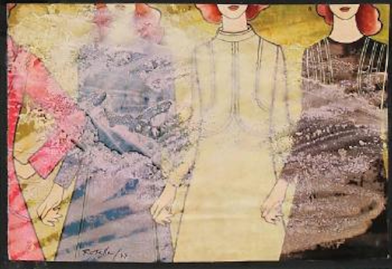 Defilée by Mimmo Rotella