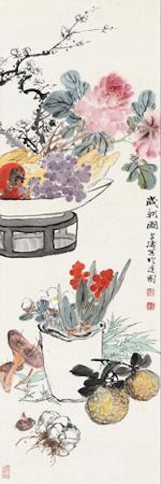 Flowers by Wang Xuetao
