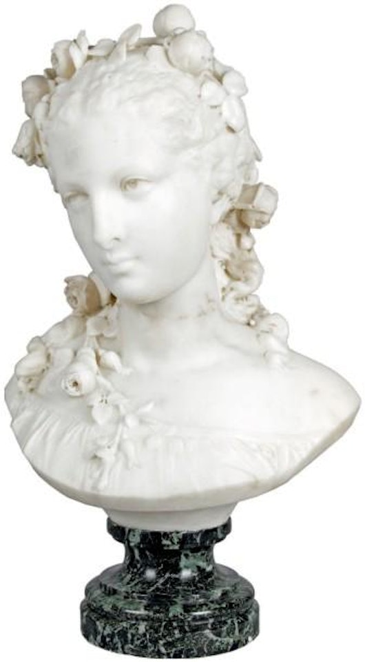 Portrait en buste de Madame L by Jean-Baptiste Carpeaux