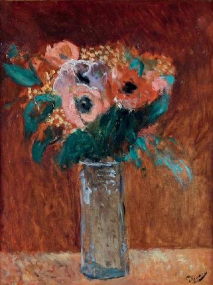 Vase d'anémones by Andre Derain