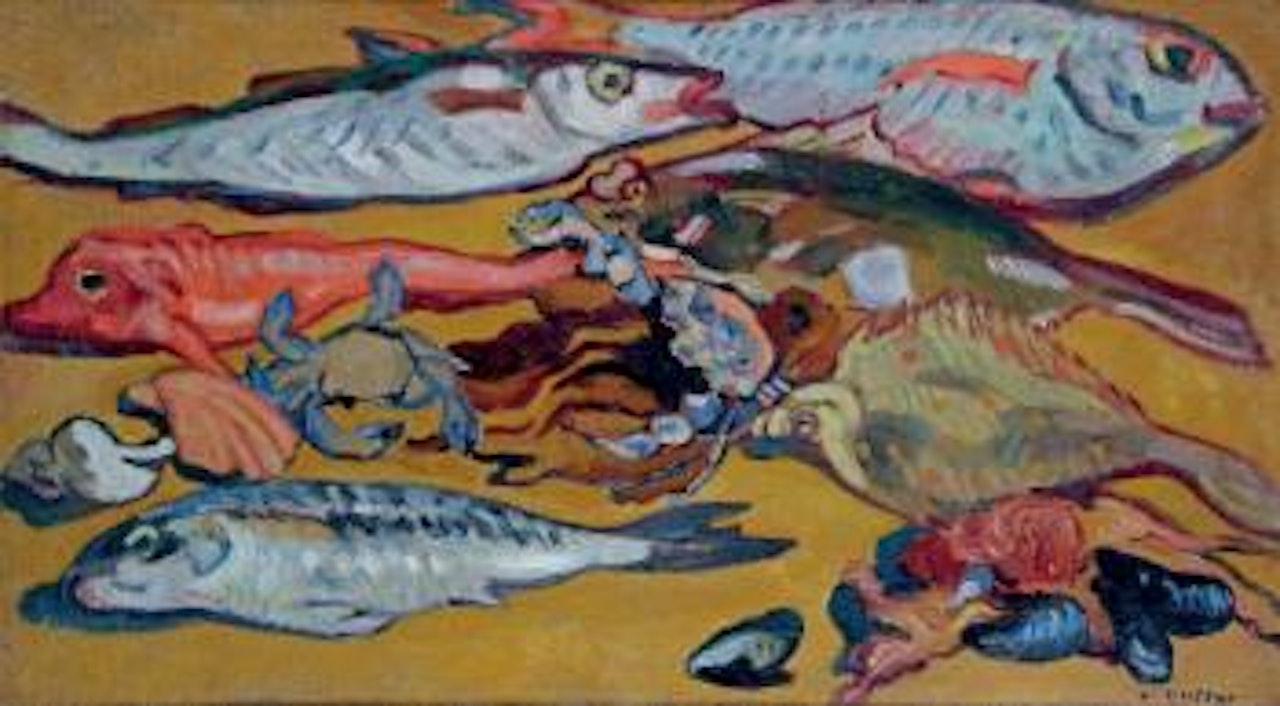 Coquillages, poissons et crustacés by Louis Valtat