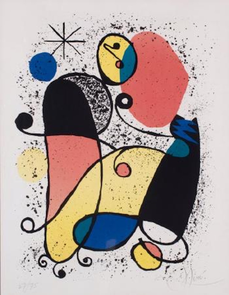 Abstract by Joan Miró