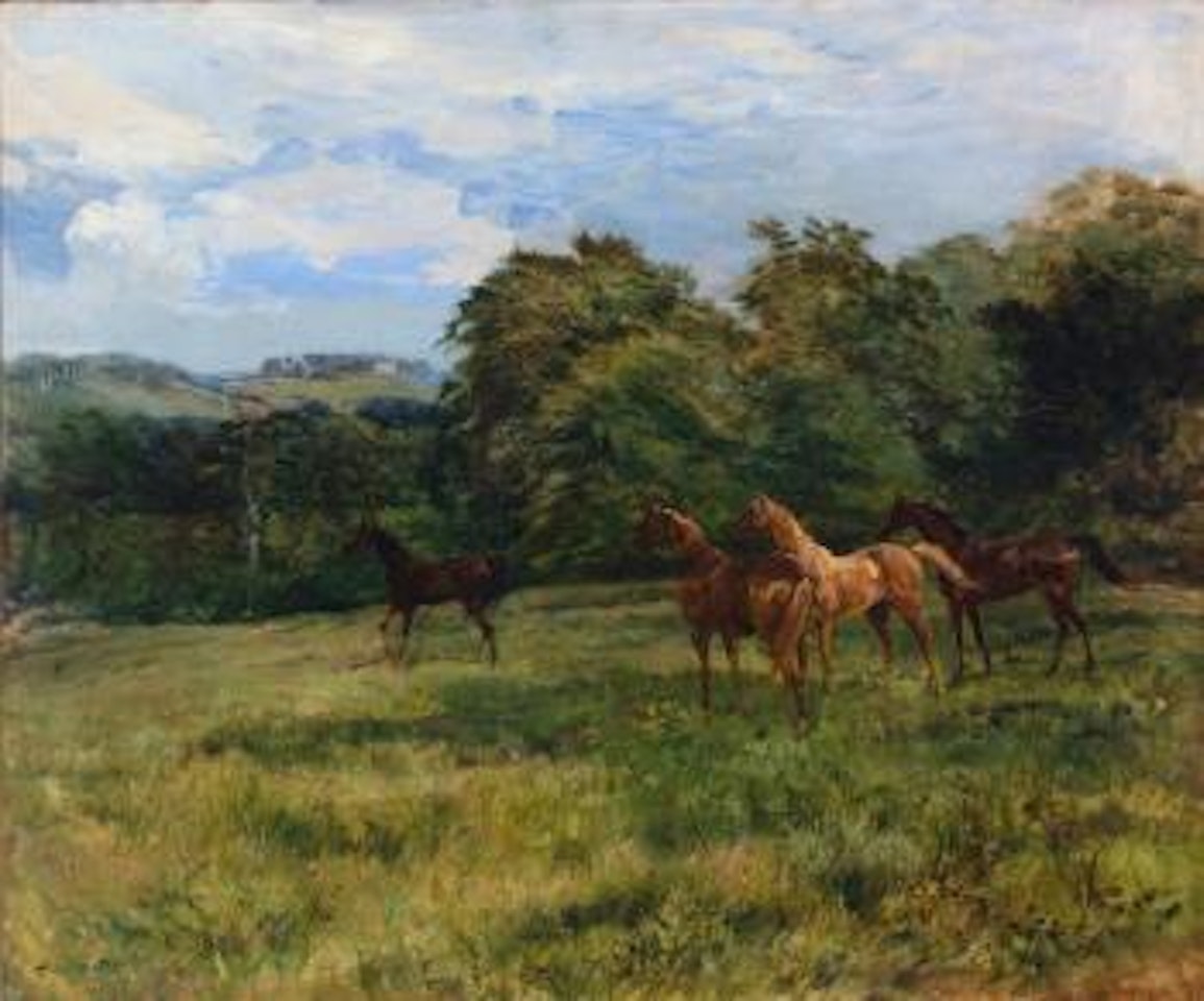 The yearlings by Heywood Hardy