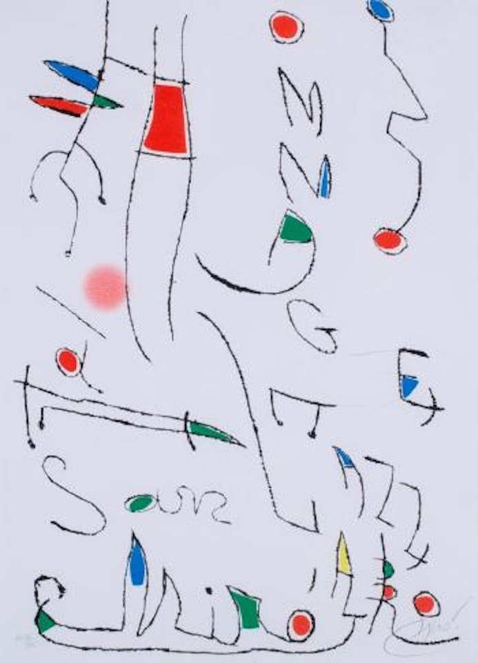 Untitled by Joan Miró
