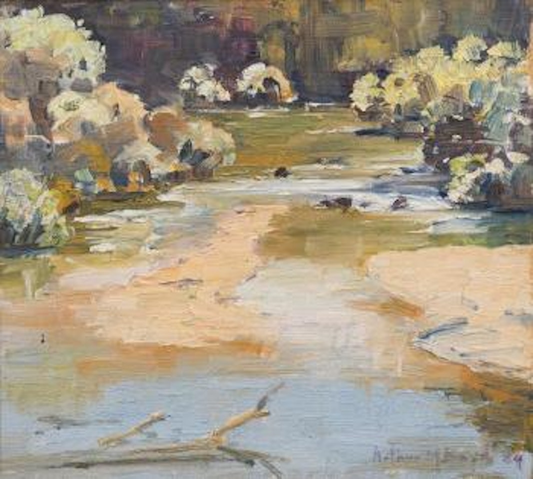 River Scene by Arthur Merric Bloomfield Boyd