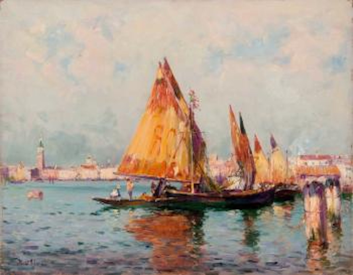 Voiles à Venise by Jean Baptiste Olive