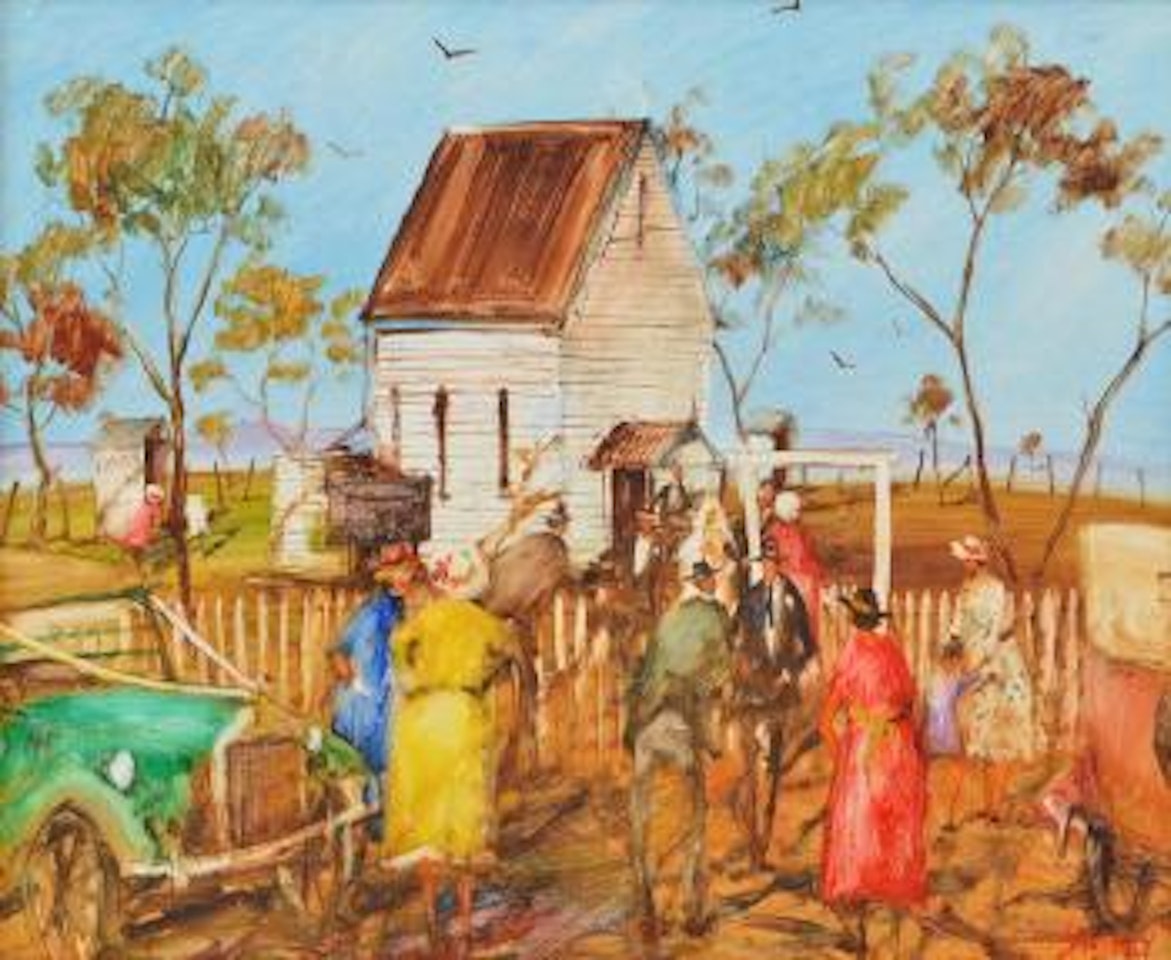 The Family Merger, Meringandan, Darling Downs, QLD by Hugh Sawrey