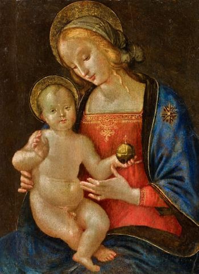 The Virgin and Child by Antonio Pastura del Massaro da Viterbo