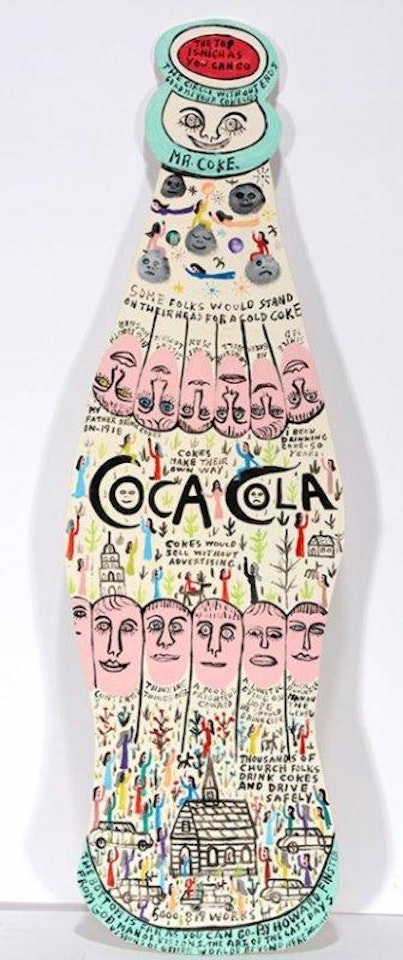 Coca-Cola #5,819 by Howard Finster
