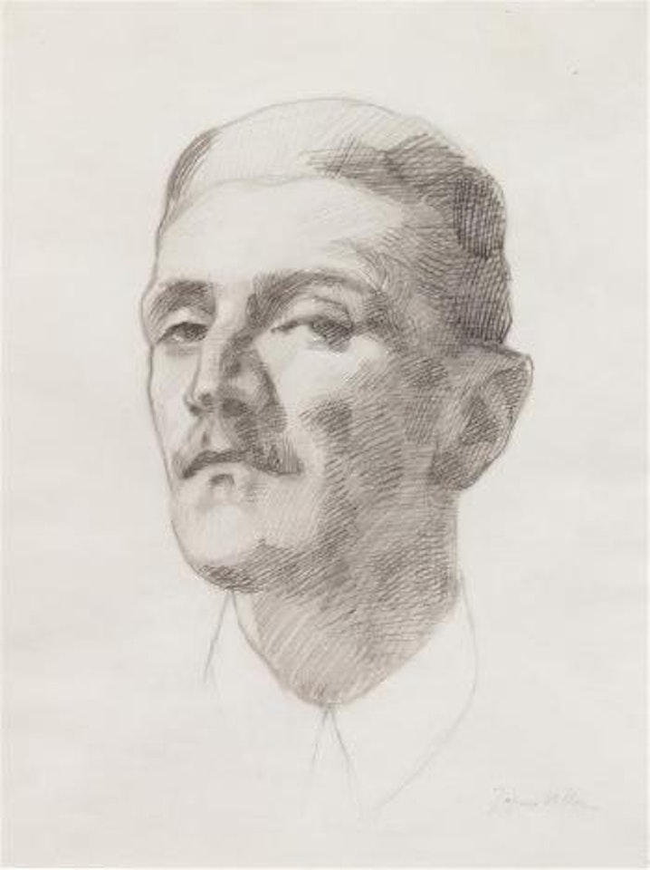 Portrait de Faulkner by Jacques Villon
