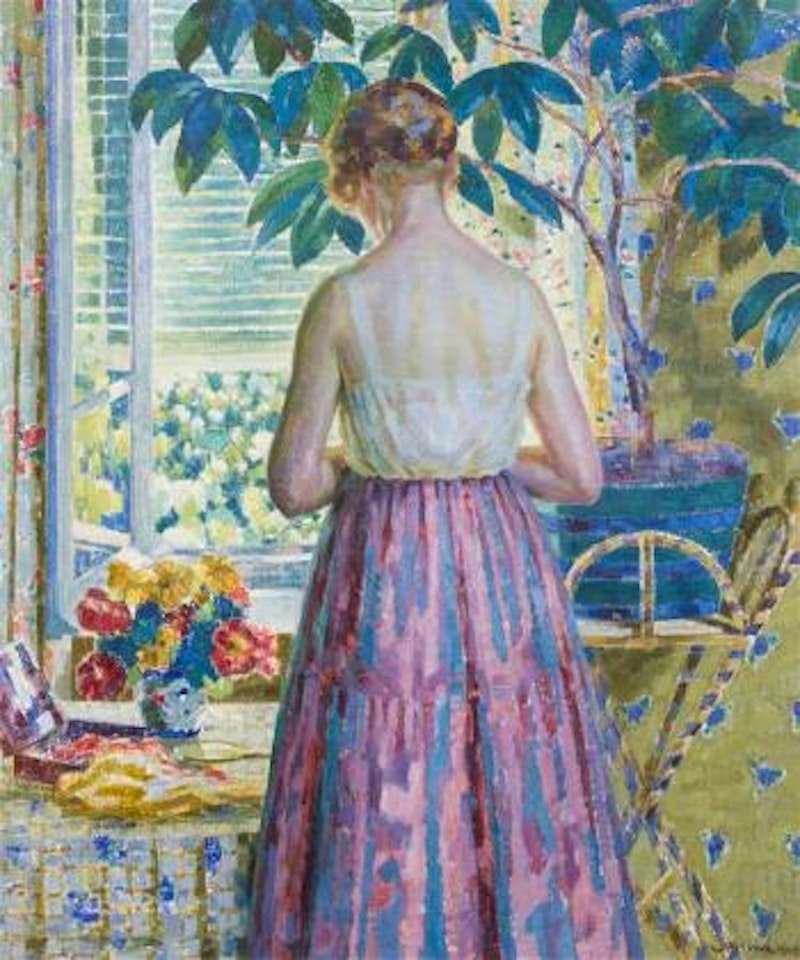 Lady by a Window by Louis Ritman