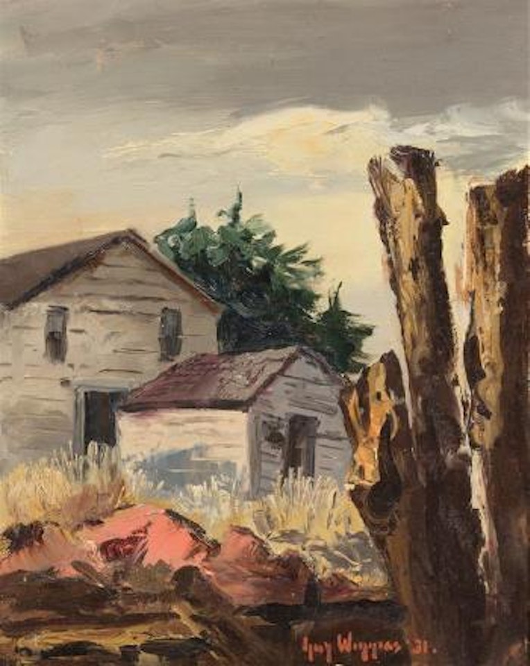 Untitled (View of a House) by Guy Carleton Wiggins