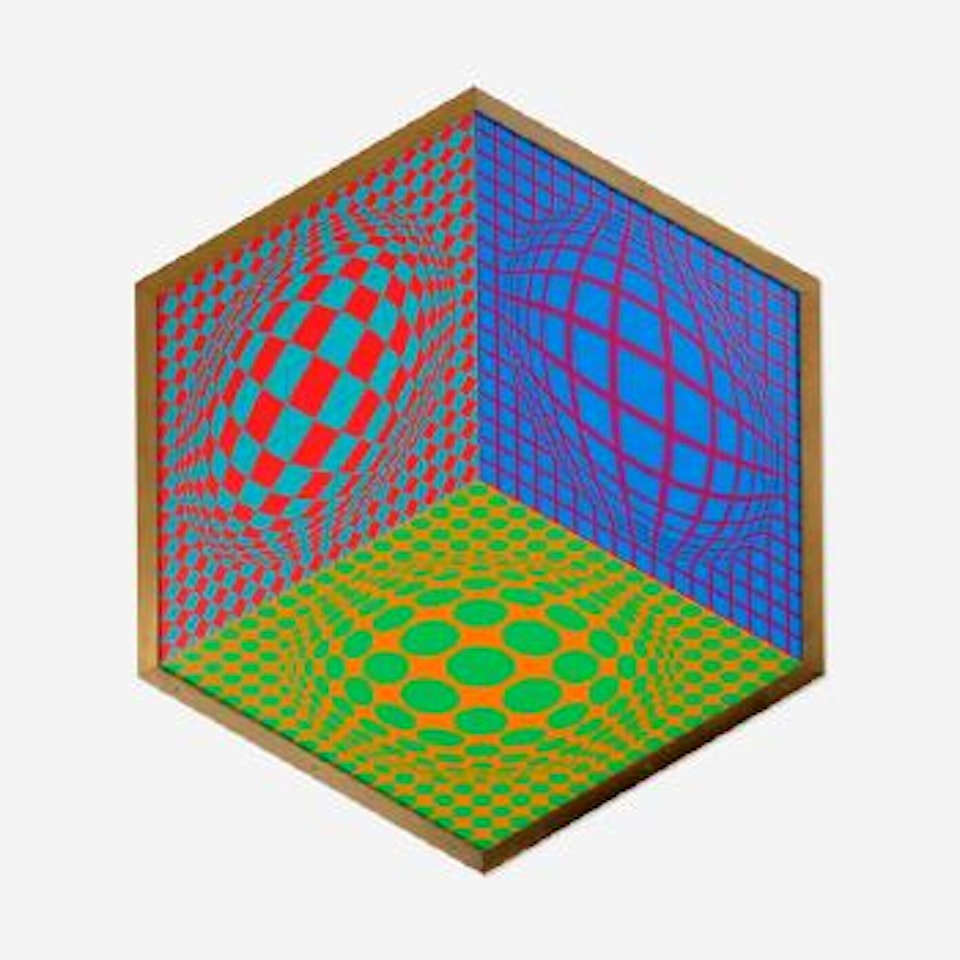 Tri-Dagg by Victor Vasarely