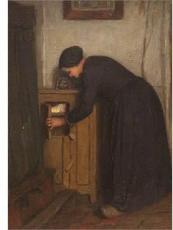 The Corner Cupboard by Harold Knight